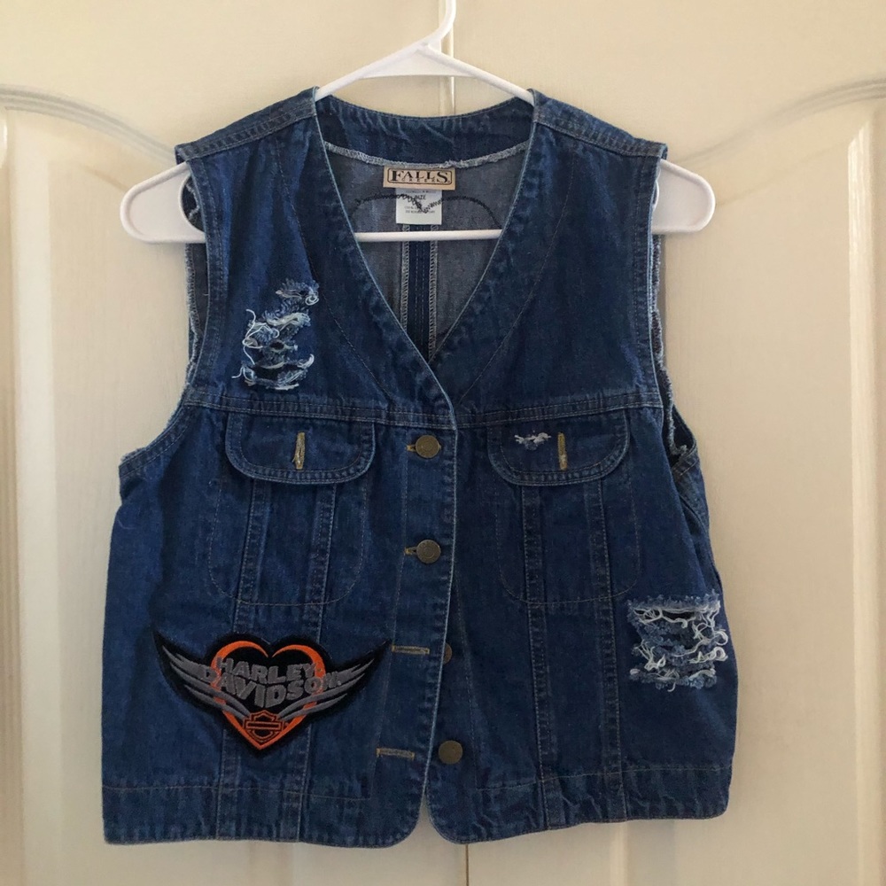 Harley Davidson Jean vest